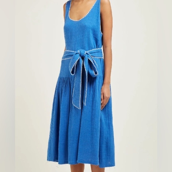 NWT Anaak Camille Dress in Azure Blue Size 1 - Picture 4 of 5